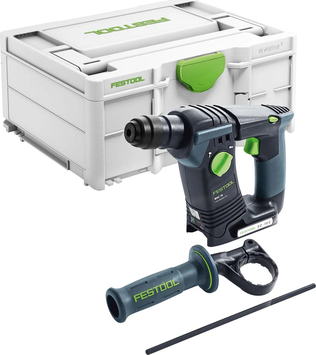 Festool BHC 18-Basic Accu Boorhamer SDS-Plus 1,8J 18V Basic Body in Systainer - 577600
