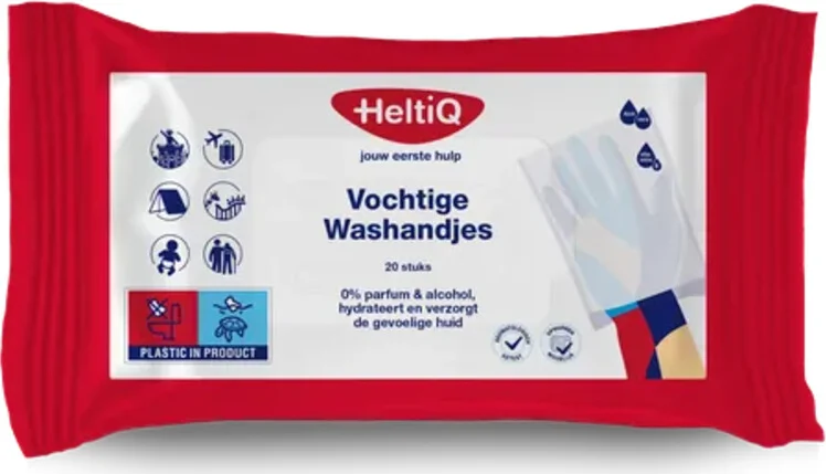 HeltiQ Vochtige Washandjes 20ST