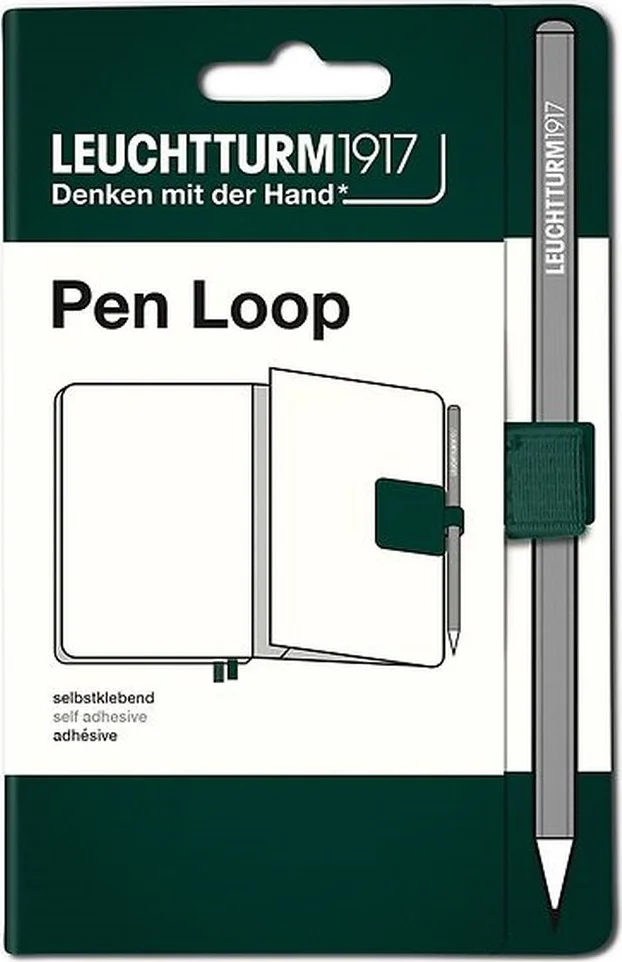 Leuchtturm1917 Pen loop Natural Colours Forest Green