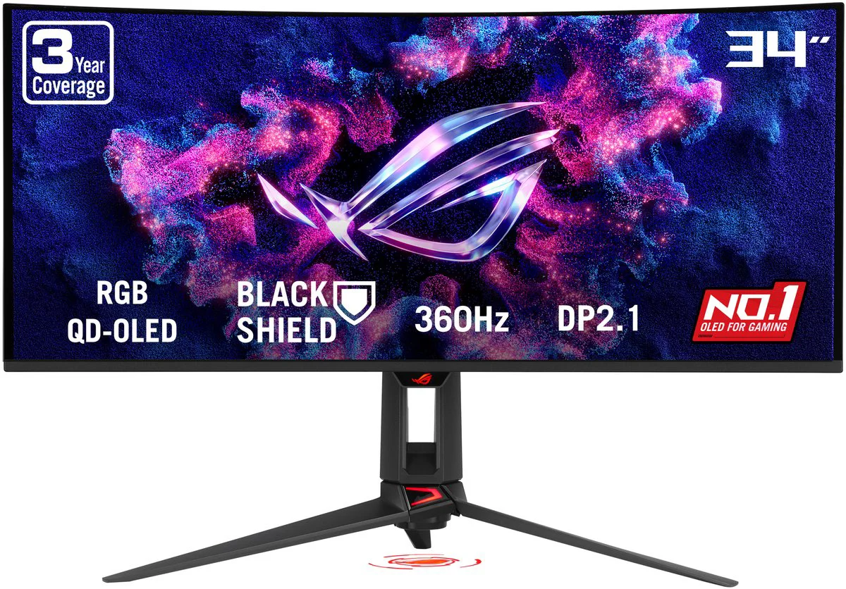 ASUS ROG Swift PG34WCDN QD-OLED Curved
