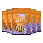 5x Braaaf Hondensnack Twisted Sandwich Kip - Vis 85 gr