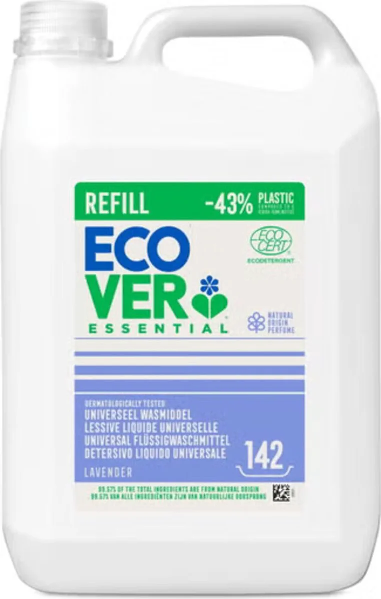 Ecover Essential Vloeibaar Wasmiddel Lavendel 5LT