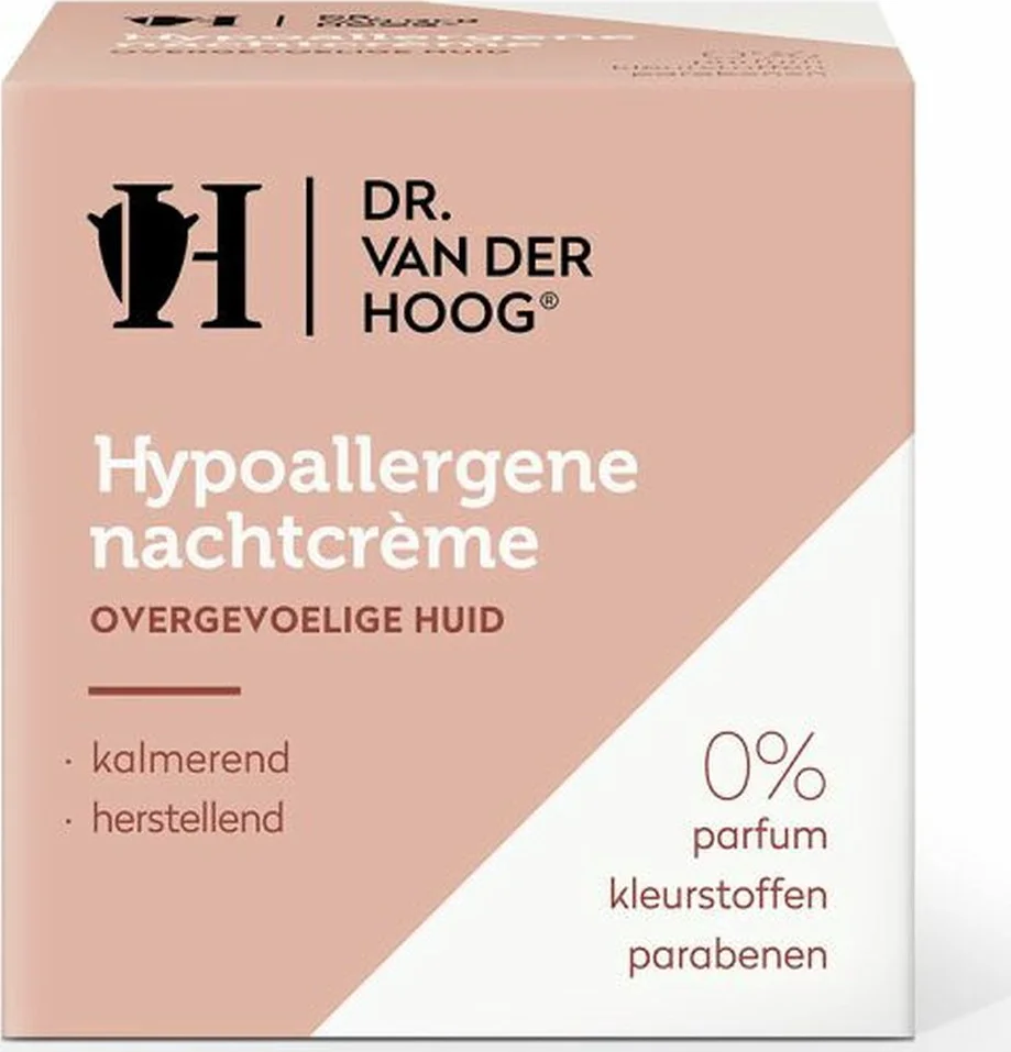 Dr. Van Der Hoog Hypoallergeen Nachtcrème 50ML