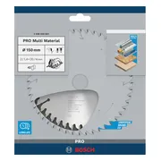 Bosch Professional Cirkelzaagblad PRO Multi Material | Ø 150 x 2,0 x 20mm 42T - 2608640501
