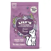 Lily's Kitchen Kattenvoer Droog Senior Witvis Kalkoen Forel 800 gr