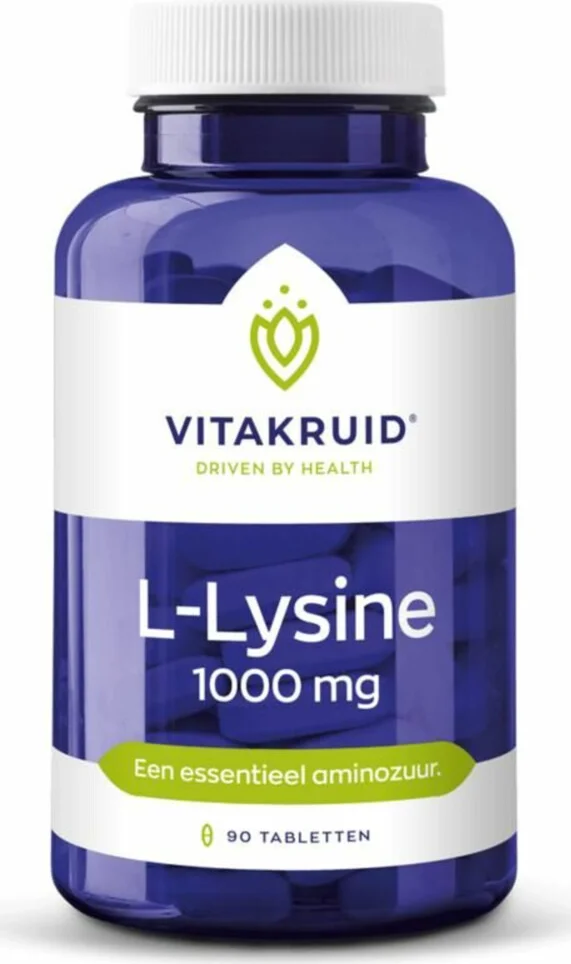 Vitakruid L-Lysine 1000 mg 90 tabletten