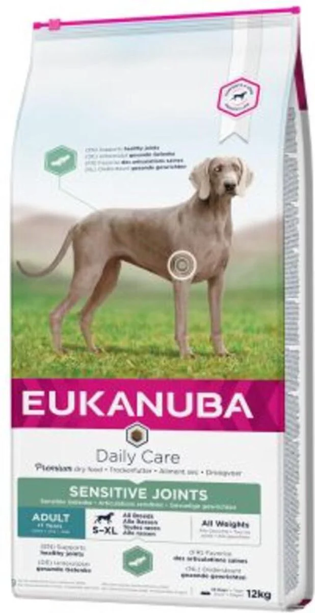 Eukanuba Hondenvoer Droog Daily Care Sensitive Joints 12 kg