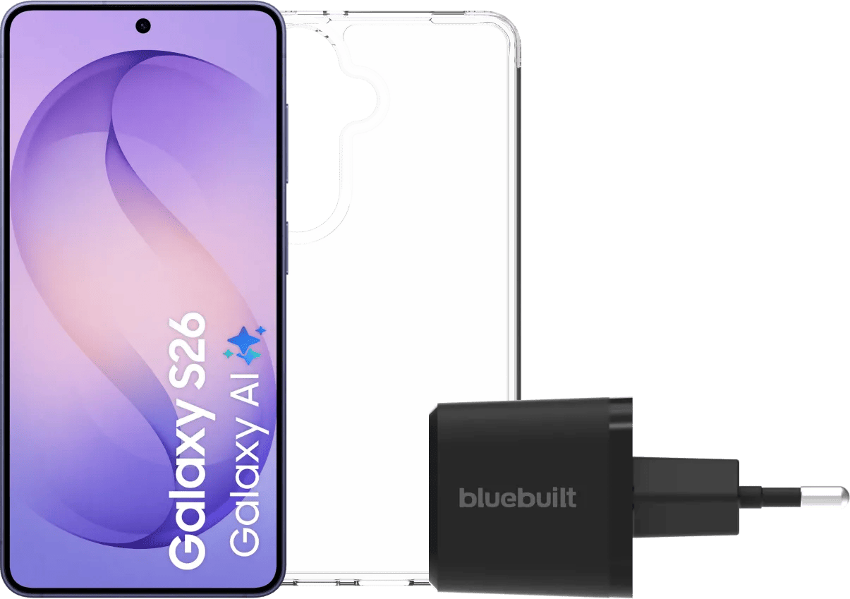 Samsung Galaxy S26 512GB Donkerblauw 5G + Basis Accessoirepakket
