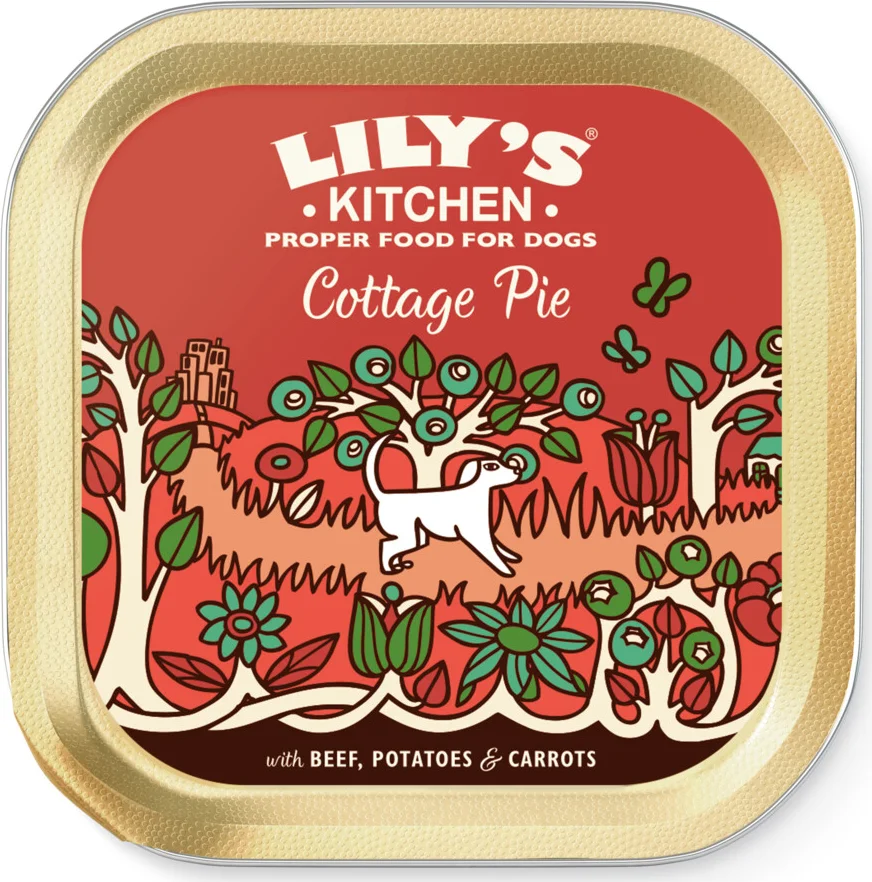 Lily's Kitchen Hondvoer Nat Cottage Pie Rund 150 gr