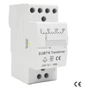 Tool Meister BT08 - Beltransformator voor Deurbel - Universele Beltrafo - Transformator - Op Maat voor Google Nest, Eufy, Ring, Deurbel, Intercom - DIN-Rail montage - Max 8VA (8W)