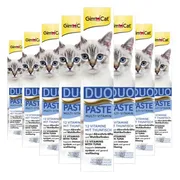 8x GimCat Multi-Vitamin Duo-Pasta Tonijn & Vitamines 50 gr