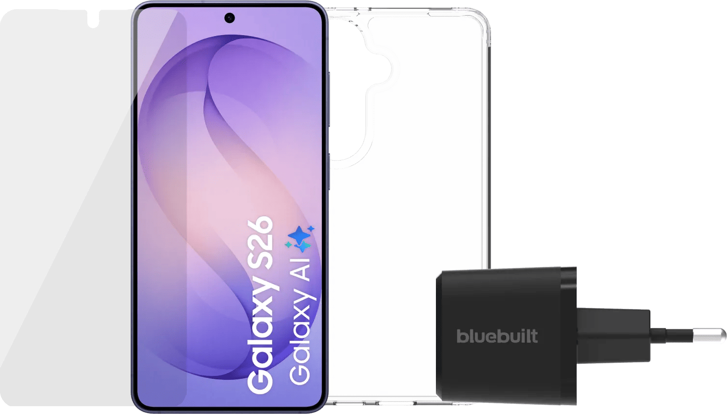 Samsung Galaxy S26 512GB Donkerblauw 5G + Compleet Accessoirepakket