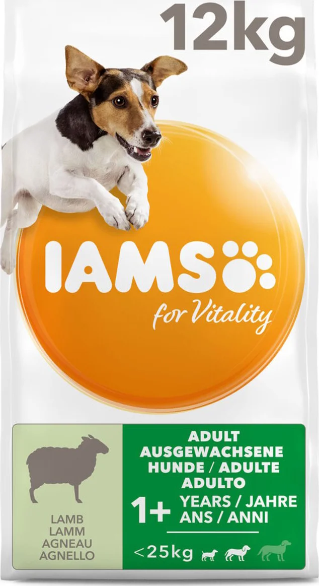 IAMS Dog Adult Small - Medium Lam 12 kg