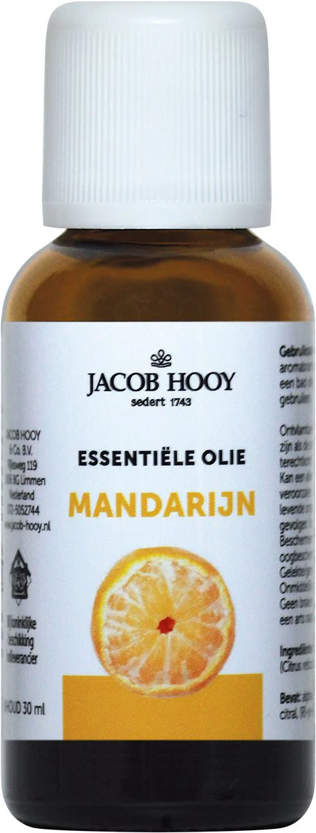 Jacob Hooy Essentiële Olie Mandarijn 30ML