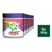 6x Ariel Vlekverwijderaar Diamond Bright Gekleurde Was 500 gr