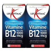 2x Lucovitaal Vitamine B12 1000mcg 180 kauwtabletten