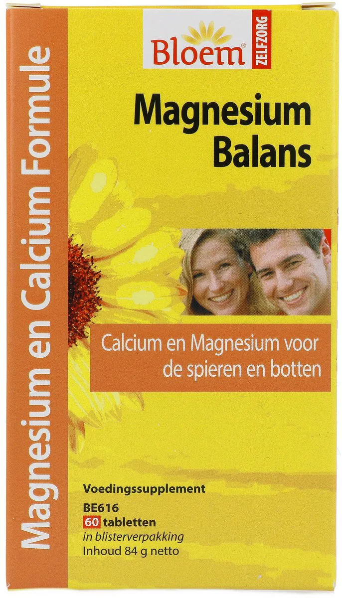 Bloem Magnesium Balans Tabletten 60st 60TB