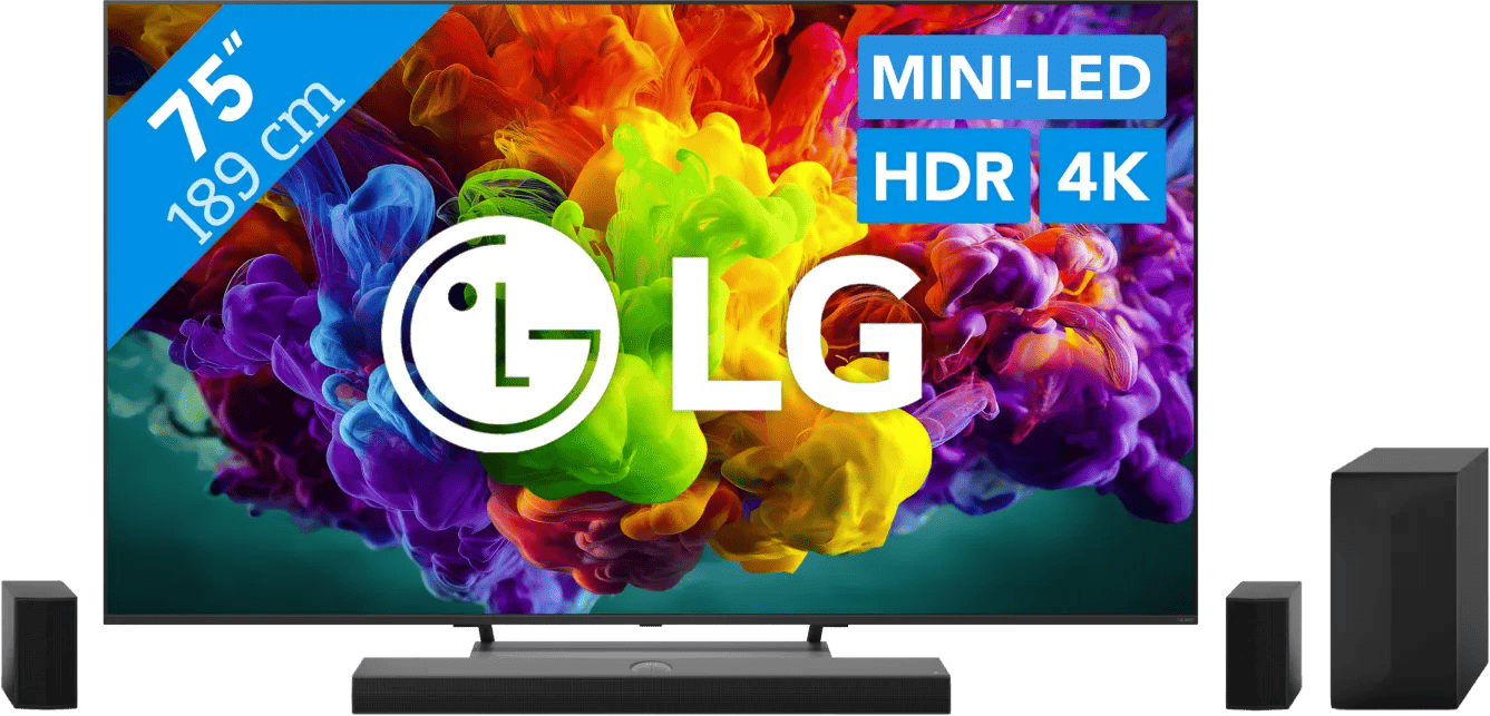 LG Mini-led 75" QNED93 (2026) + LG DS70TR