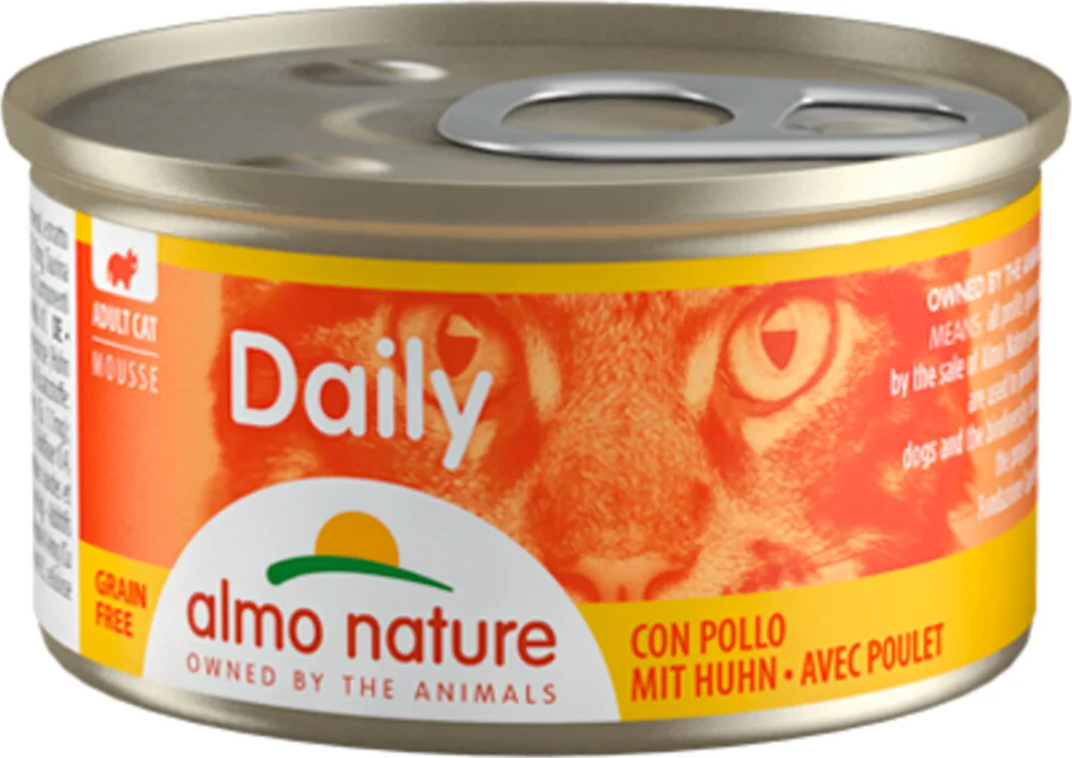 Almo Nature Daily Menu Kattenvoer Nat Mousse Kip 85 gr