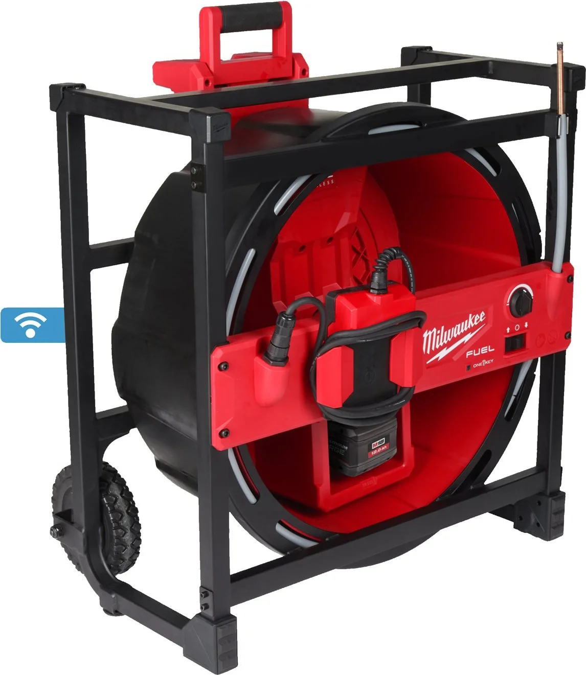 Milwaukee M18 HSFSM-122 Hoge snelheid rioolreinigingsmachine 18V 12.0Ah - 4933499309
