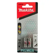 Makita E-03159 Impact Premier Slagschroefbit PH3 x 25 mm 2 stuks