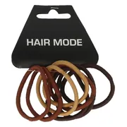 Hair Mode Endless Haarelastiek Bruin 8ST