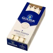 Gouda Kroonkaarsen Ivoor 240/24 8ST