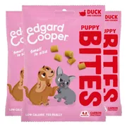 3x Edgard & Cooper Puppy Bite S Eend & Kip 50 gr