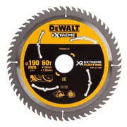 DeWALT Cirkelzaagblad voor Hout | Extreme Runtime | Ø 190mm Asgat 30mm 60T - DT99564-QZ