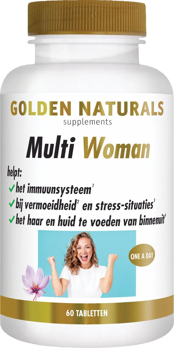 Golden Naturals Multi Woman 60 tabletten