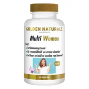 Golden Naturals Multi Woman 60 tabletten