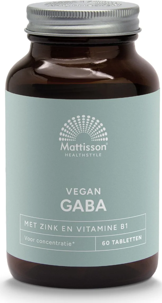 Mattisson HealthStyle GABA 1000mg Tabletten 60TB