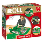 Jumbo - Puzzle & Roll - Puzzelrol - Opbergen puzzel 500 tot 1500 Stukjes - 118x66 cm - Puzzelmat - Puzzelaccessoires