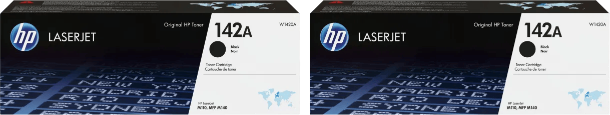 HP 142A Toner Zwart Duo Pack