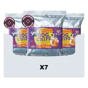 7x Smoofl Hondensnack Dog Chips Kangoeroe 50 gr