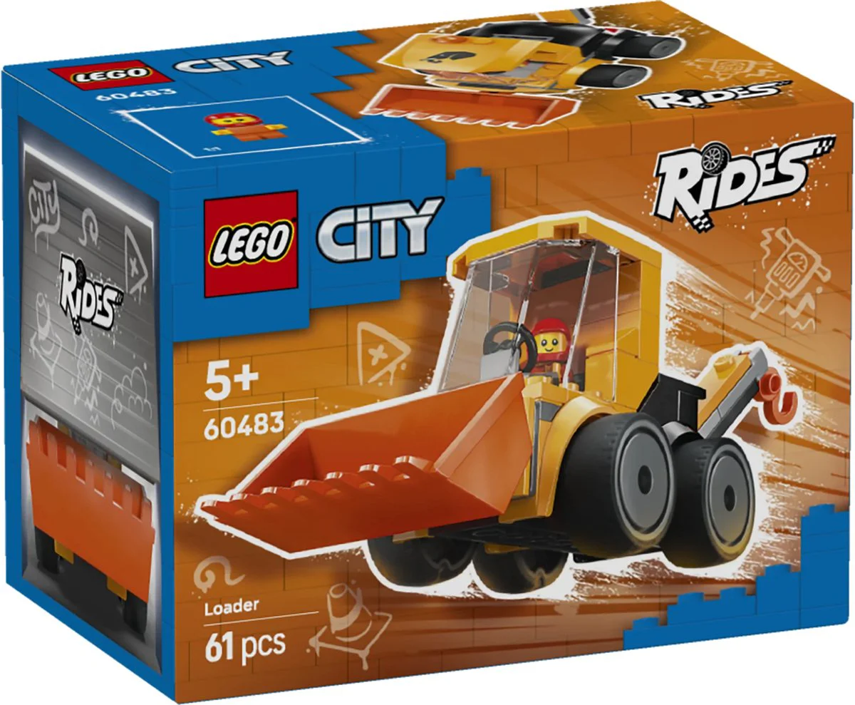 LEGO City Voertuigen - Bouwlader 60483