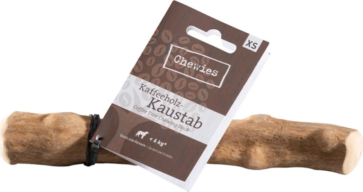 Chewies Kauwstok Koffiehout xs
