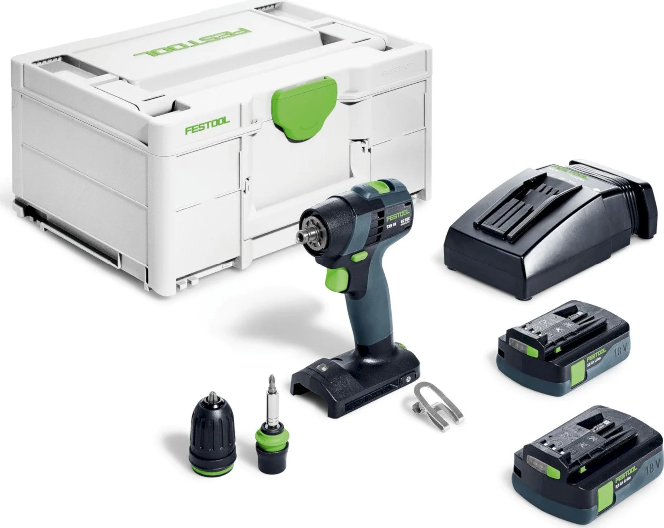 Festool TXS 18 C 3,0-Plus Accu Schroefboormachine 18V 3.0Ah in Systainer - 576895