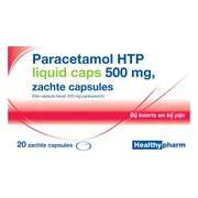 Healthypharm Paracetamol 500mg Liquid Capsules 20ST