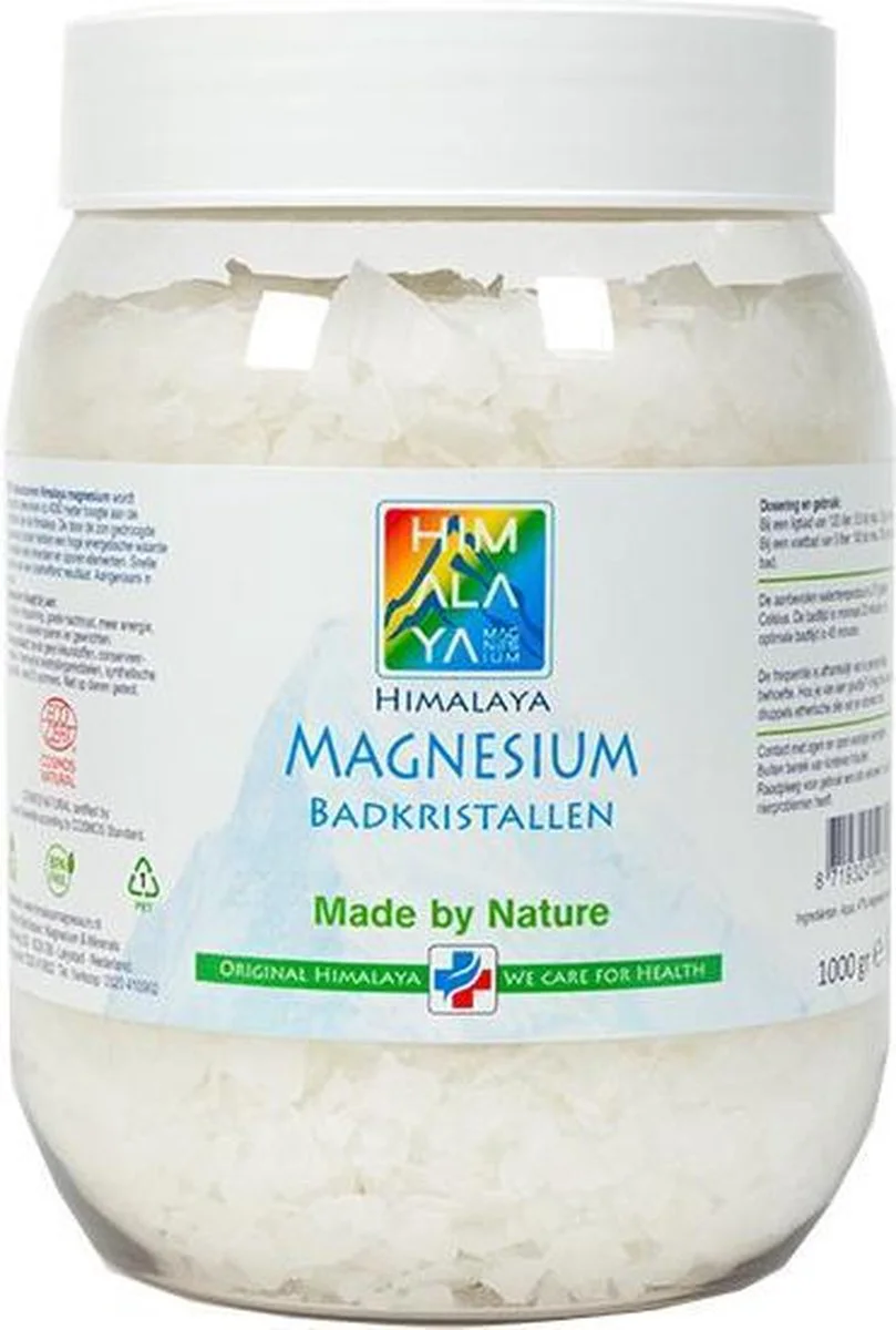DeBa Pharma Magnesium Badkristallen Himalaya 1000GR
