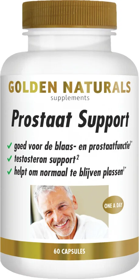 2x Golden Naturals Prostaat Support 60 vegacapsules