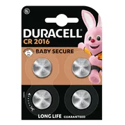 3x Duracell Knoopcelbatterijen 2016 4 stuks