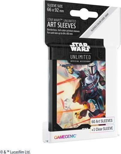 Star Wars Unlimited Art Sleeves Mandalorian