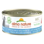 48x Almo Nature HFC Natural Kattenvoer Nat Atlantische Tonijn 150 gr