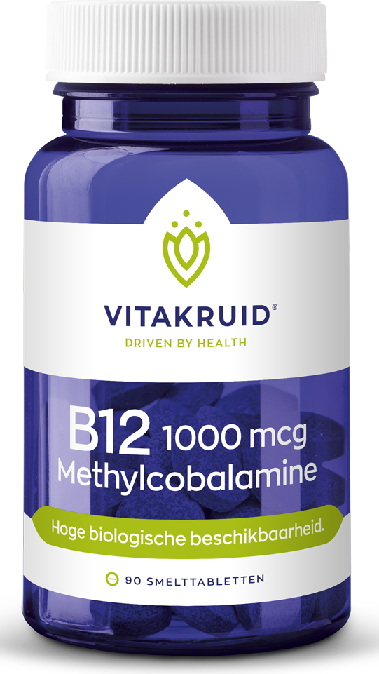 Vitakruid B12 Methylcobalamine 1000 Mcg 90 tabletten