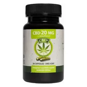 Jacob Hooy CBD+ 20mg Capsules 30CP