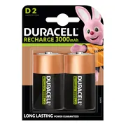 2x Duracell Oplaadbare Batterijen Ultra D 2 stuks
