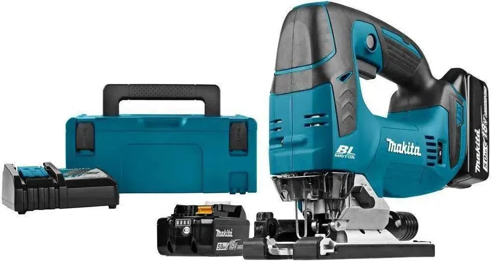Makita DJV182RTJ Accu Decoupeerzaag D-Greep 18V 5.0Ah in Mbox
