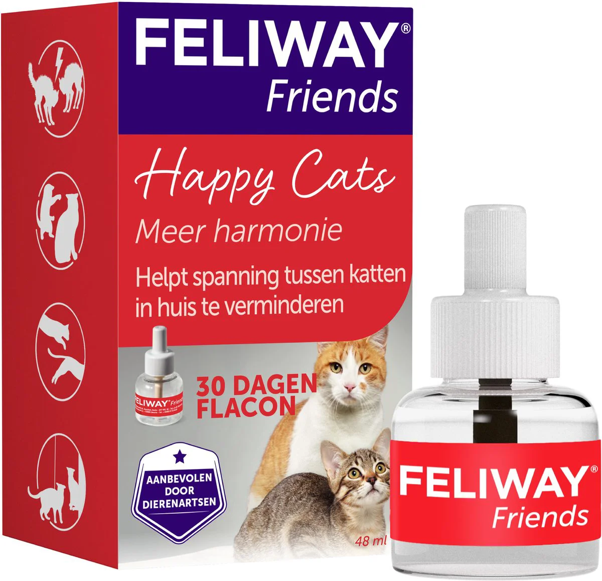 Feliway Friends Navulling 48 ml