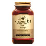 Solgar Vitamine D-3 1000 IU/25 mcg Kauwtabletten 100KTB